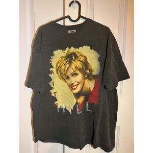 Vintage 1998 90s Faith Hill XL  TShirt, Fan Club Shirt - 90s Vintage